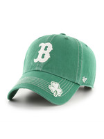 '47 Brand Red Sox Hat Green/White Shamrock