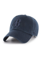 '47 Brand Boston Red Sox "B" Clean Up Hat Navy/Navy Adjustable Men