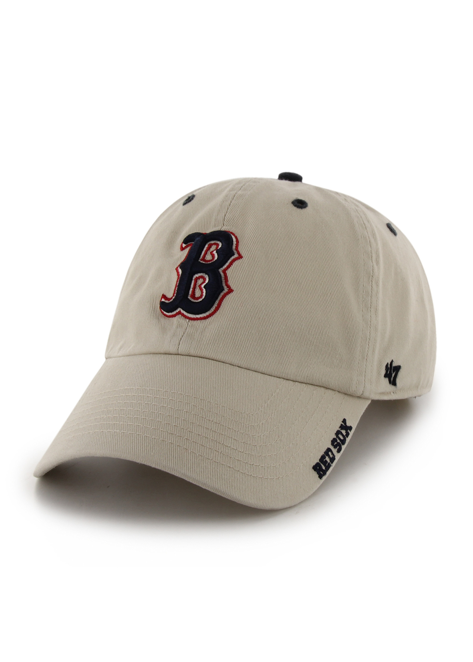 beige boston red sox hat