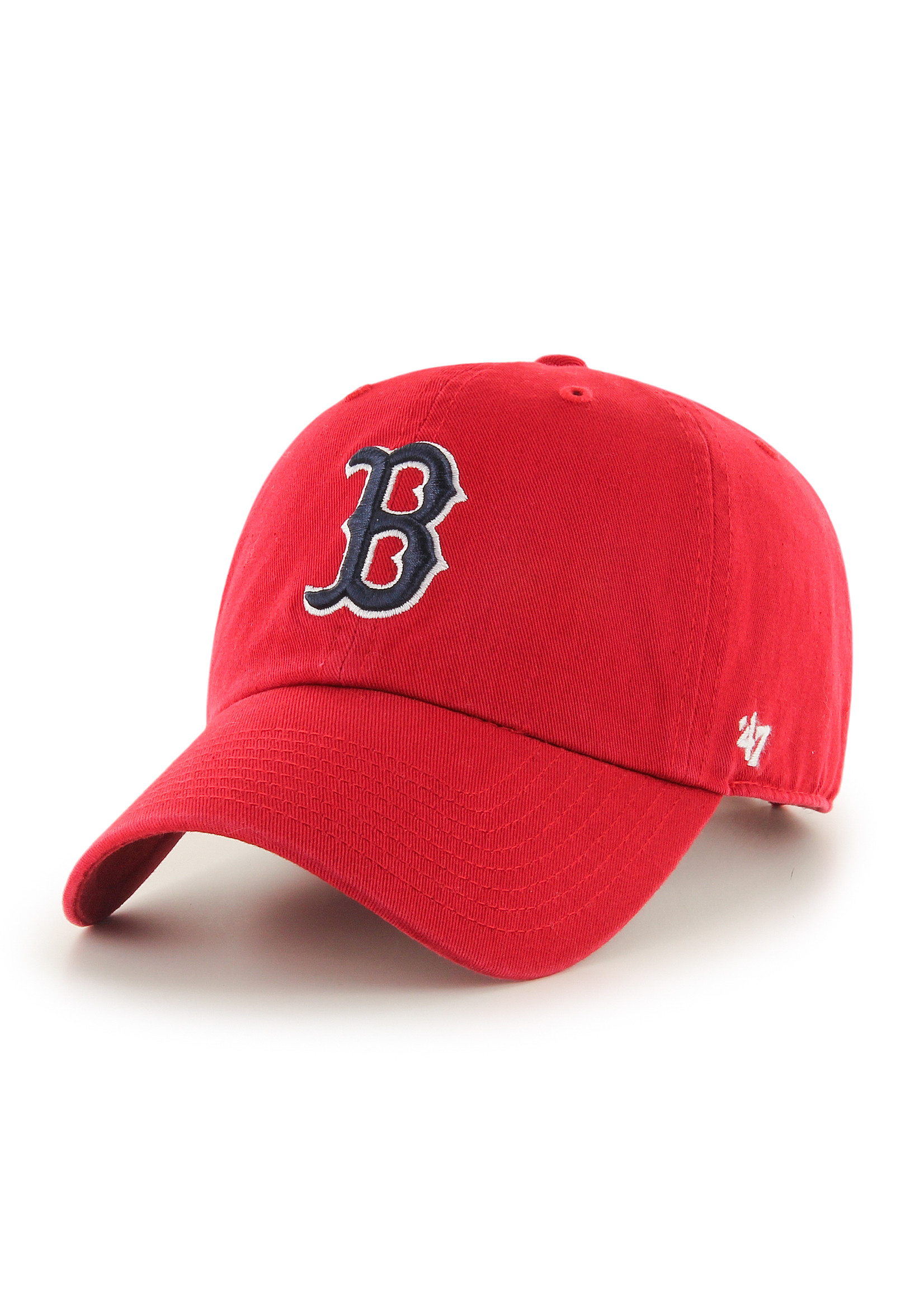 '47 Brand Boston Red Sox "B" Clean Up Hat Red/Navy/White Adjustable Men