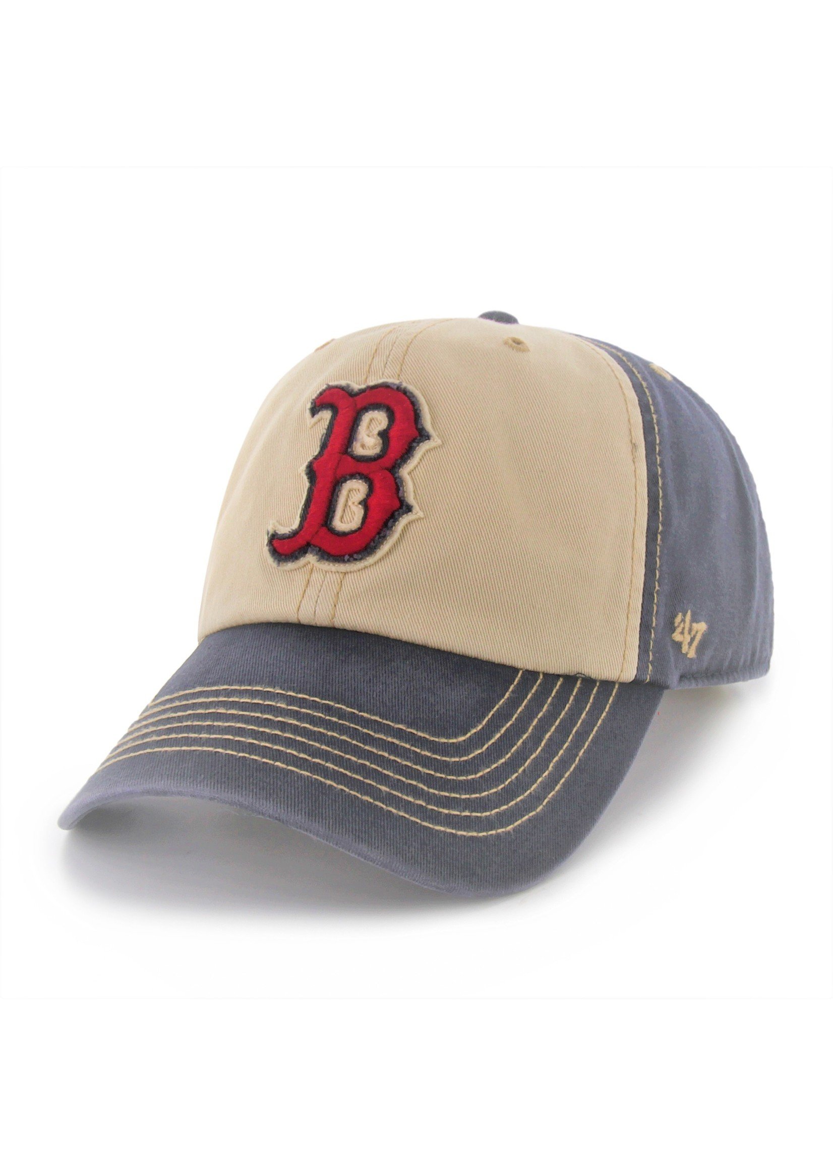 distressed boston red sox hat