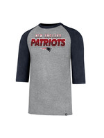 '47 Brand 47 New England Patriots 3/4-Sleeve T-Shirt