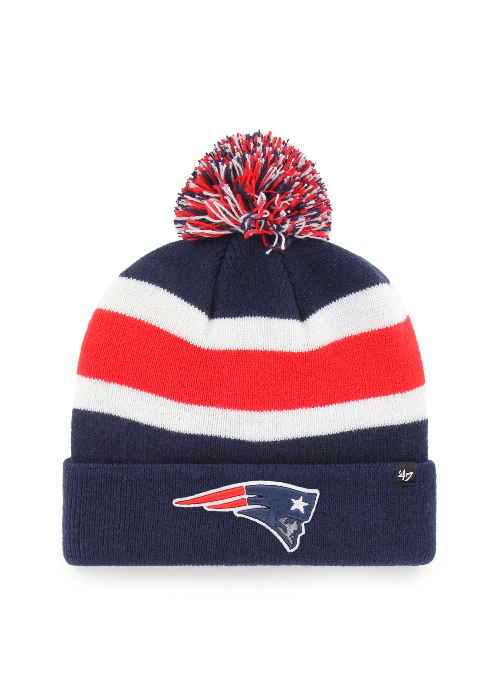 '47 Brand Patriots Pom Pom Winter Hat