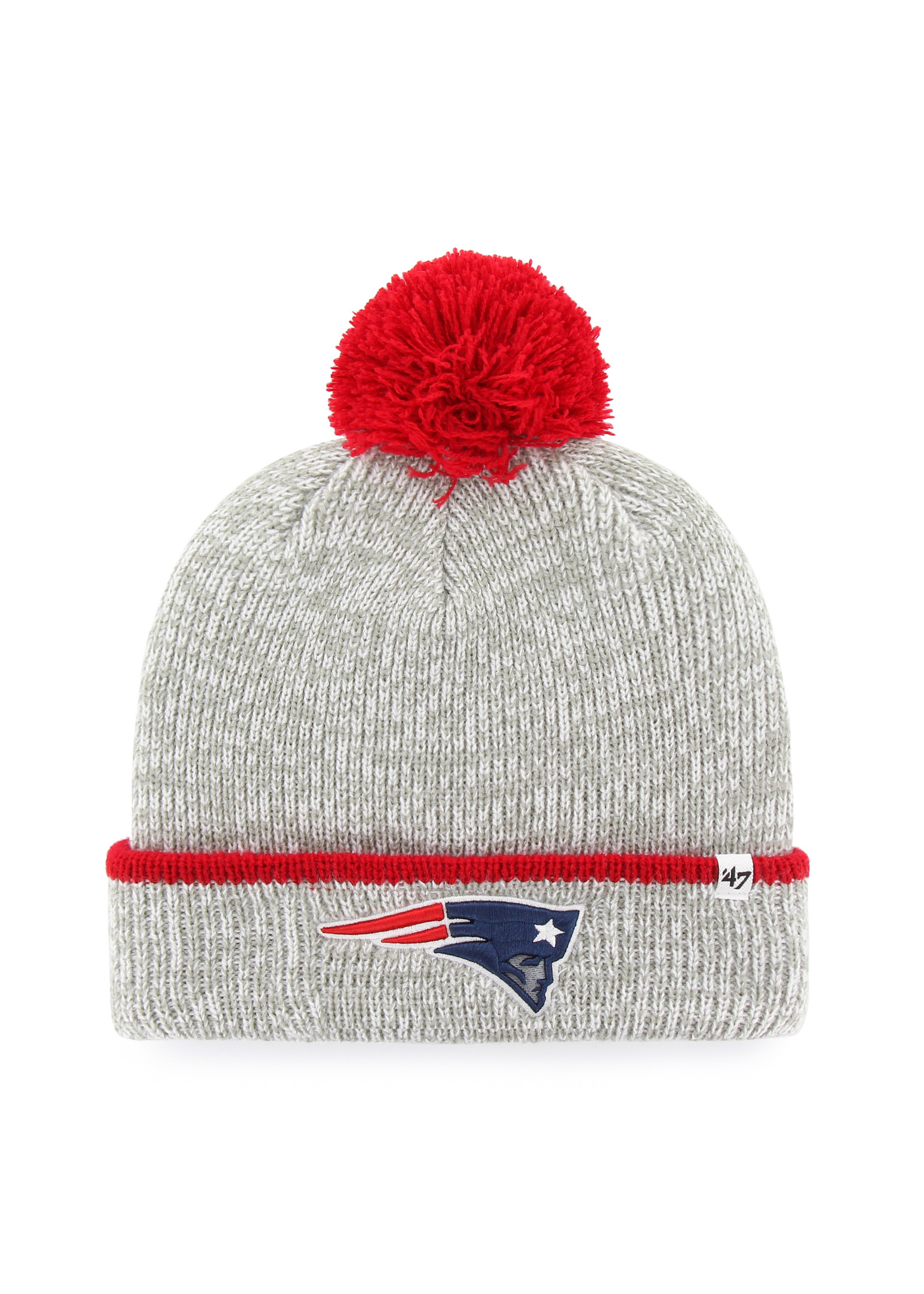 gray patriots hat