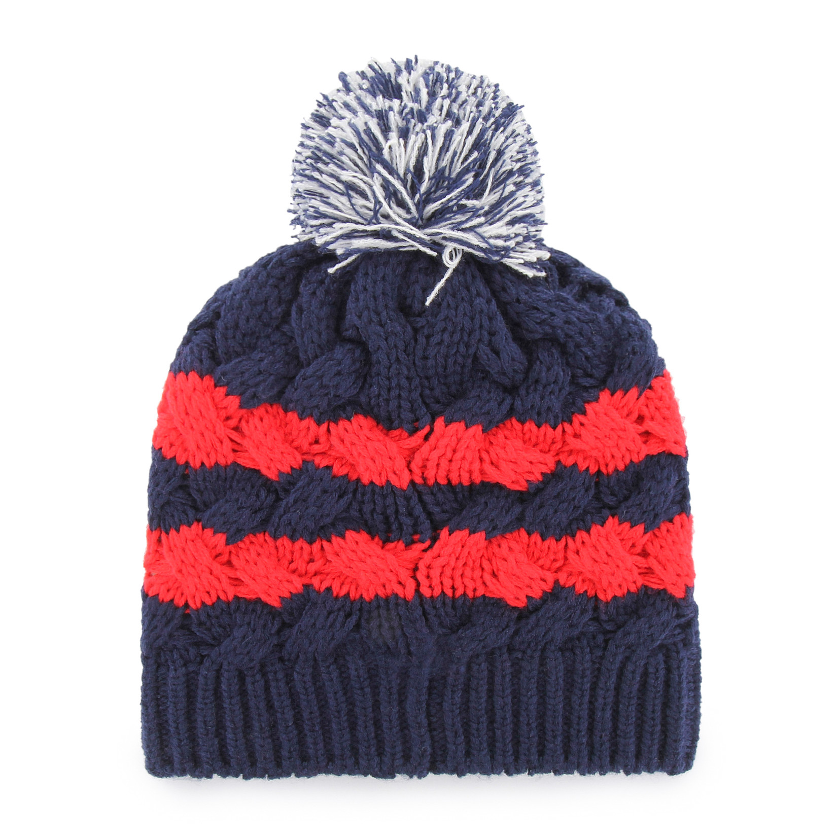 '47 Brand Patriots Women's Winter Hat - Navy Blue/Red