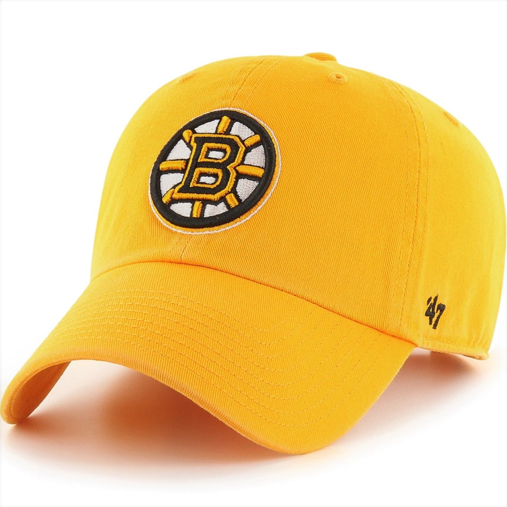 47Brand Boston Bruins Classic Creme Trucker Snapback Cap