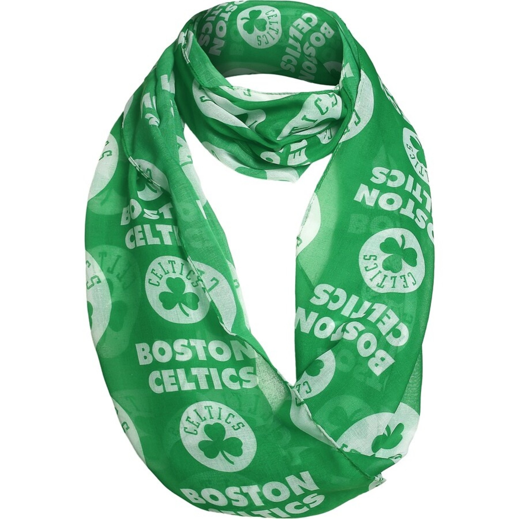 Boston Celtics Team Logo Infinity Scarf