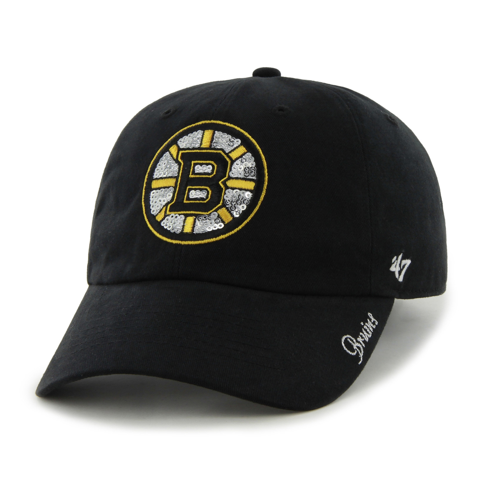 '47 Brand Boston Bruins Sparkle Adjustable Women's Hat