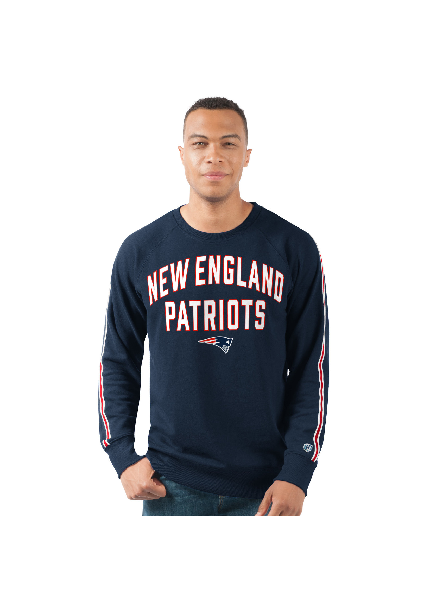 GIII New England Patriots Crewneck