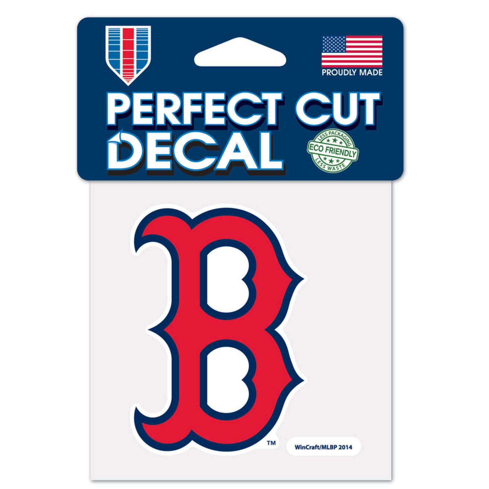 Red Sox Perfect Cut "B" Decal 8"x8"