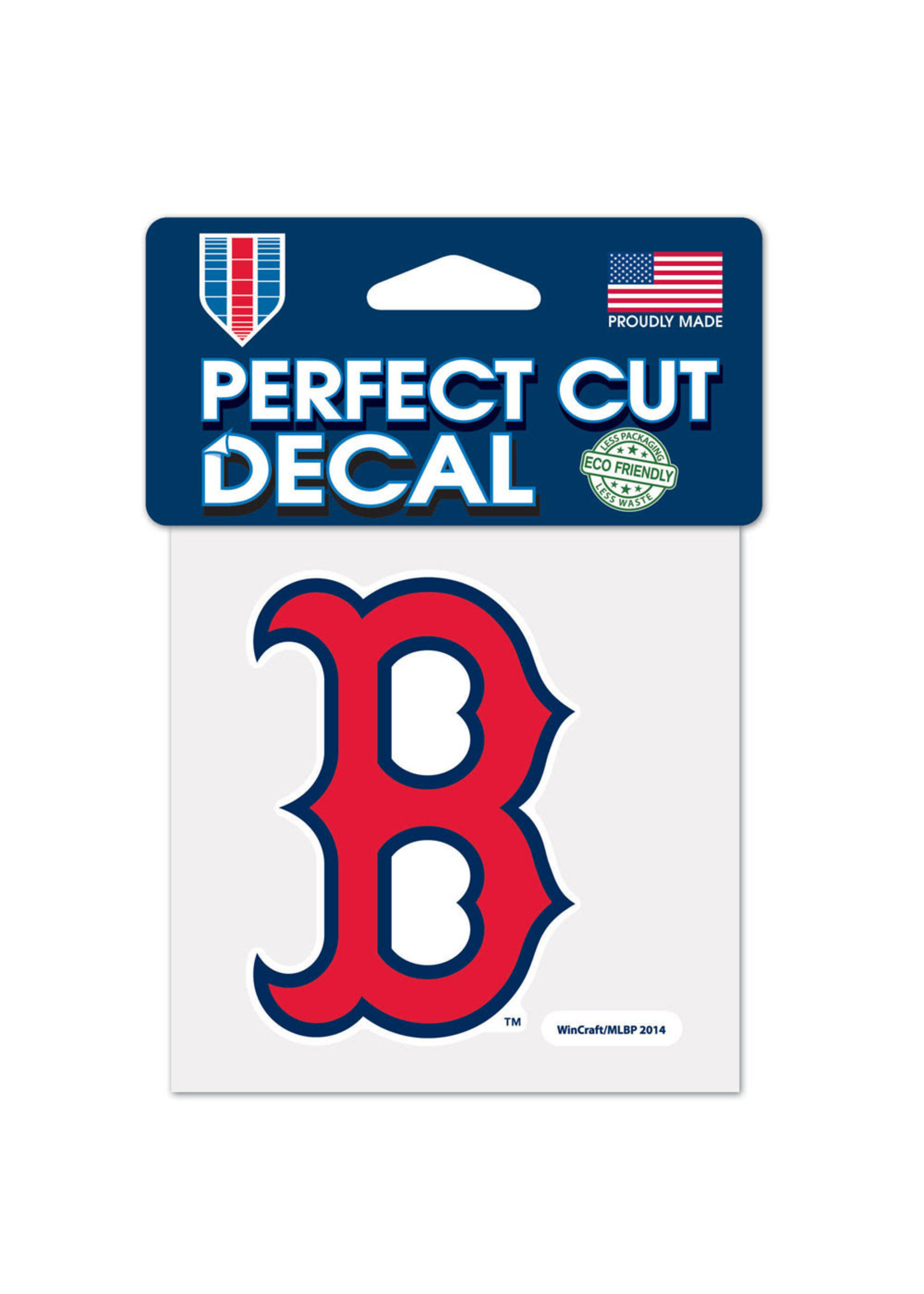 Red Sox Perfect Cut "B" Decal 8"x8"