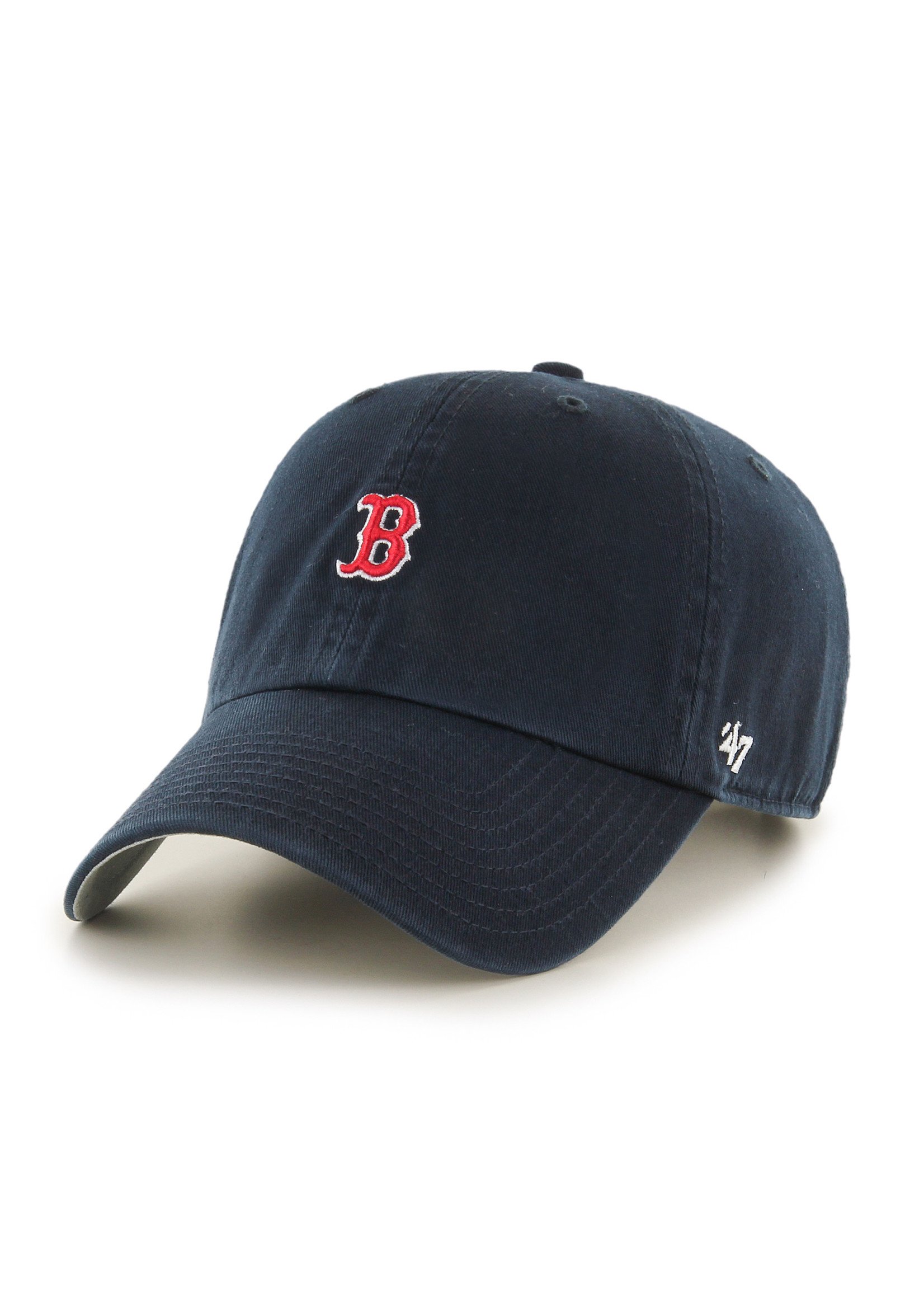 '47 Brand Boston Red Sox "B" Clean Up Hat Navy/Red Clearance Adjustable Women