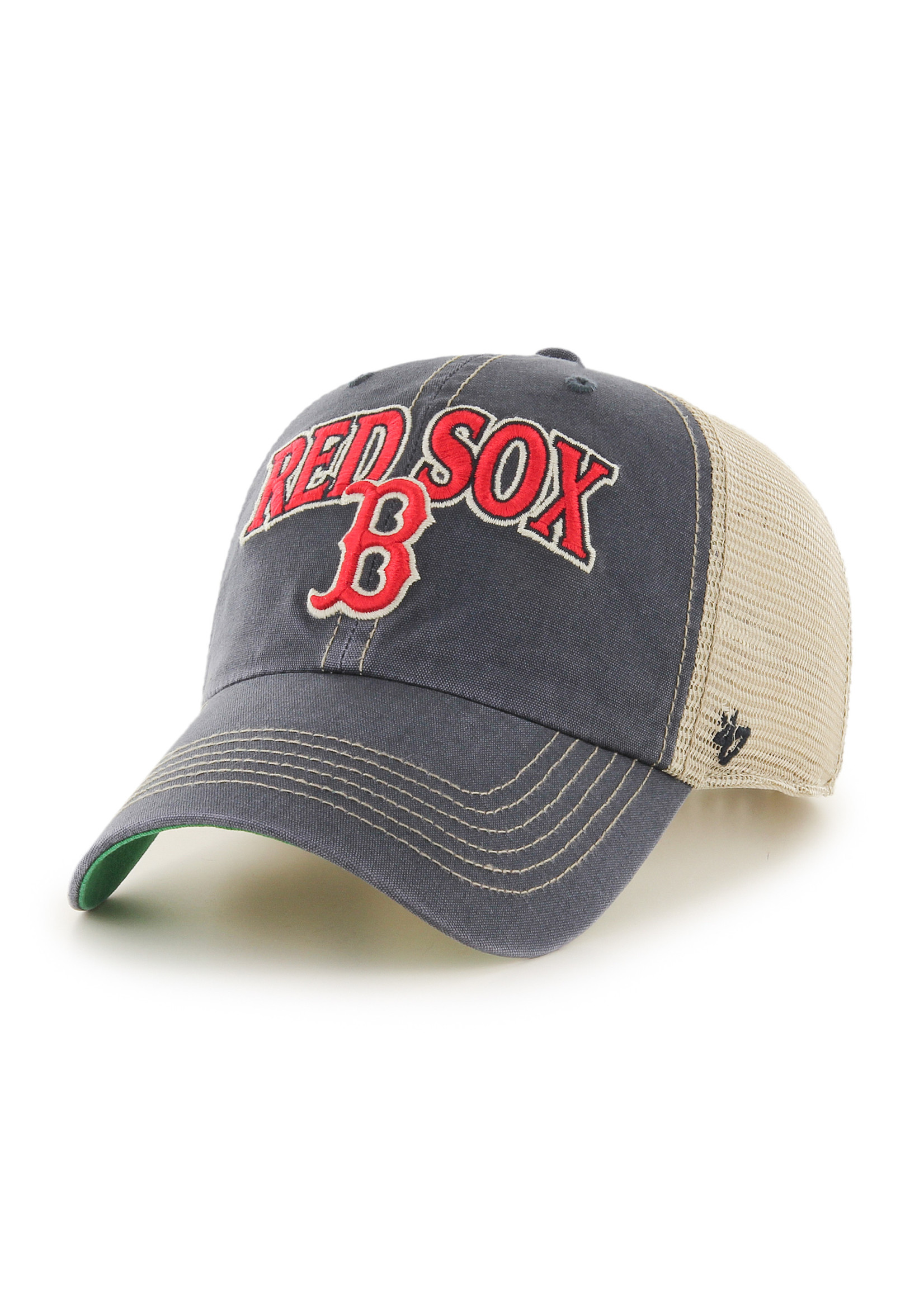 '47 Brand Red Sox B Blue/Cream Trucker Hat