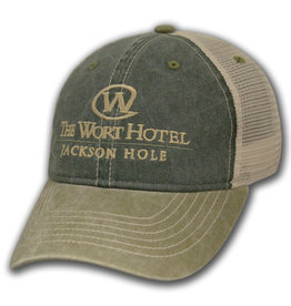 The Wort Hotel Blue and Green Snapback