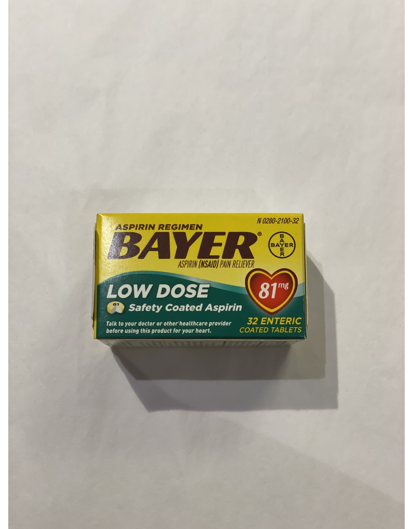Bayer Bayer Aspirin 32 ct