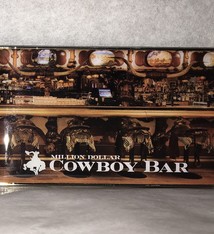 Details about   Million Dollar Cowboy Bar Souvenir Poker Chip Jackson Hole Wyoming Black & White 