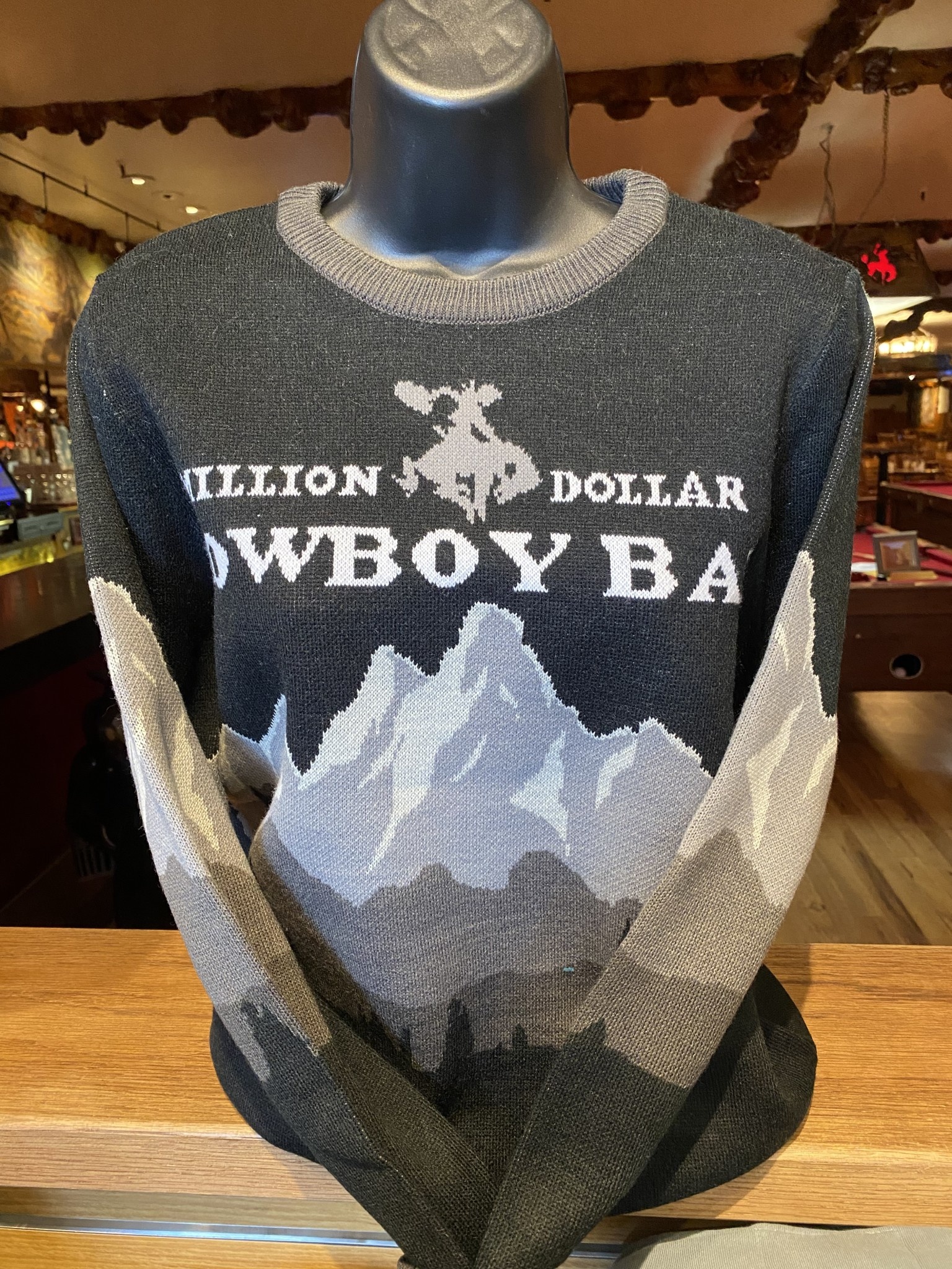 Black Mountain Sweater - Million Dollar Cowboy Bar Gift Shop