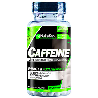 Nutrakey Caffeine 100 Capsules