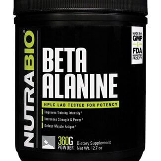 NutraBio Beta-Alanine 360g