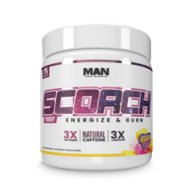 MAN Sports Scorch Powder  Grape Bubblegum