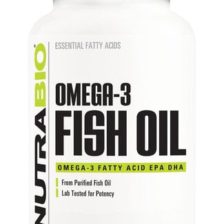 NutraBio Omega 3 Fish Oil 150ct