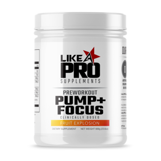 Like a Pro Pump + Focus Pre Workout