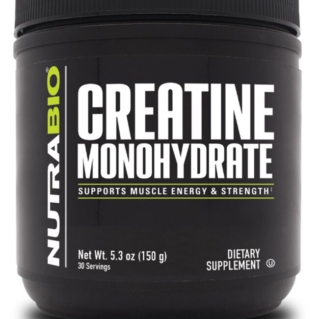 NutraBio Nutrabio Creatine Monohydrate 150g