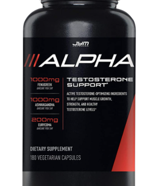Jym Supplements Alpha Test 180ct