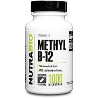 NutraBio Methyl B-12 90ct