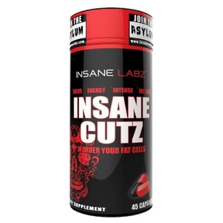 Insane Labz Cutz | High Stim Thermogenic | 45 Capsules