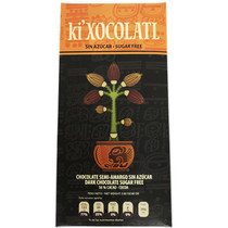 Chocolate Semi-amargo Sin Azúcar 56% de Cacao Ki Xocolatl 80 gr.