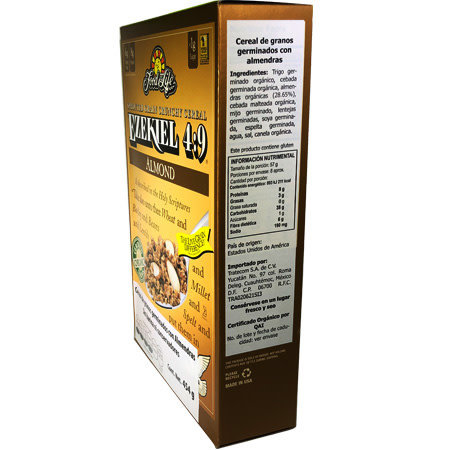 Cereal sin harinas con almendras Ezekiel 454g