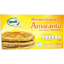 Harina Integral con Amaranto para Hot Cakes Quali 390 gr.