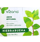 Jabón Natural Hierbabuena Vizana 80 gr.