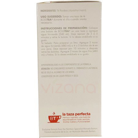 Boss Tea Organico Nutrition Avanzada 30/1gr