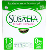 Tostada Horneada de Maíz Con Nopal Susalia 200 gr.