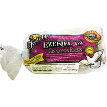 Pan Ezekiel 4:9 Cinnamon Raisin de Cereales Germinados Sin Harina FFL 680 gr.