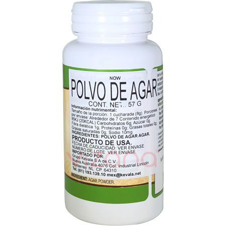 Polvo de Agar Now 57 gr.