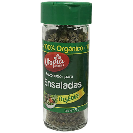 Sazonador para Ensaladas Organico Utopia 21g