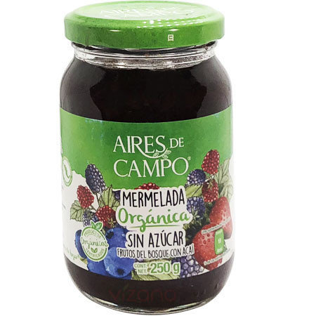 Mermelada Frutos del Bosque con Acai ADC 250 gr.