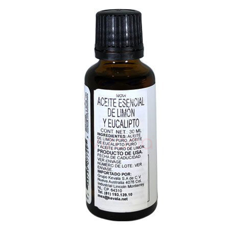 Aceite Esencial de Limón y Eucalipto Now 30 ml.