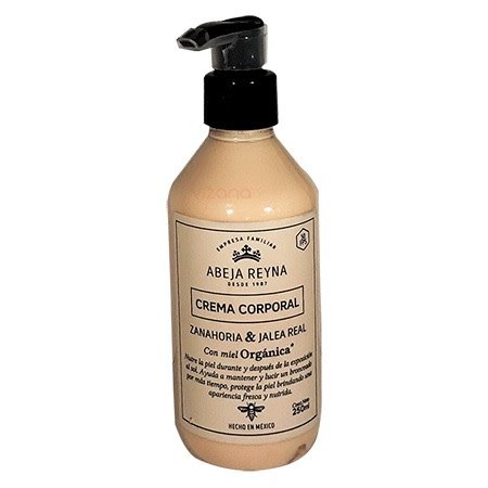 Crema Corporal Zanahoria + Jalea Real Abeja Reyna 250ml