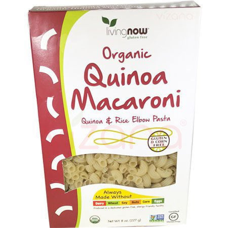 Pasta de Quinoa Macarroni Organica Now 227 gr.
