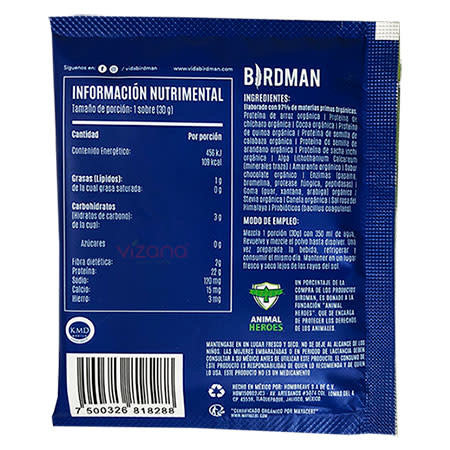 Proteína Vegetal Sachets Falcon Chocolate 30gr