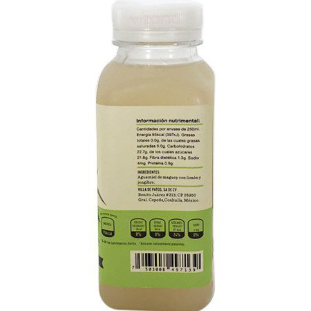 Aguamiel de Maguey Limon/Jengibre VP 250 ml.