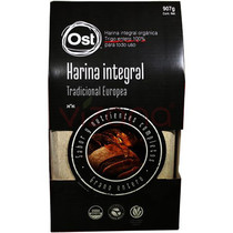 Harina Integral Trigo Orgánico Ost Gourmet 907 gr.