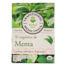 Té Organico  Menta con Probioticos Traditional Medicinals 16 - 1.5 gr.