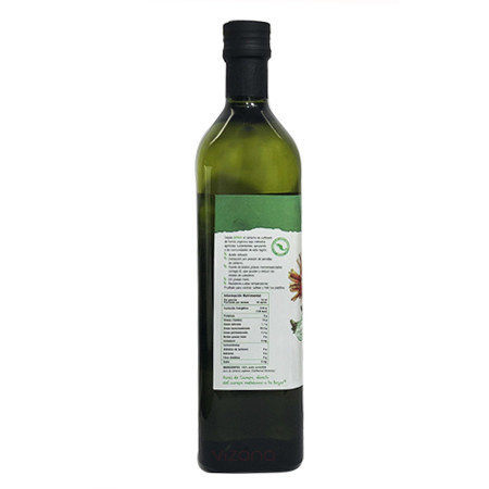 Aceite Orgánico de Cartamo ADC 500 ml.