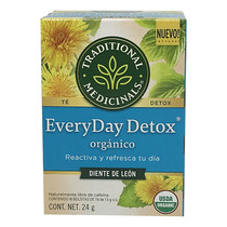 Te Detox (Diente de Leon) Traditional Medicinals 16/24gr