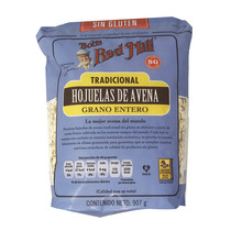 Hojuelas de Avena Tradicional Sin Gluten BRM 907 gr.